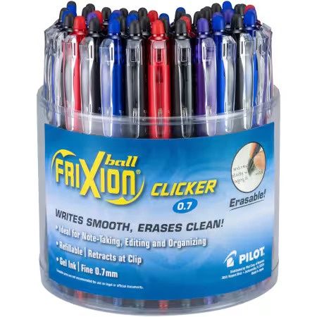 Frixion Gel Ink Heat Erasable Pens