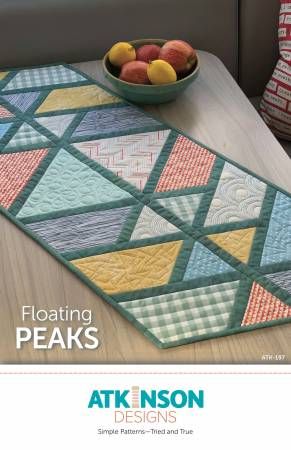 Floating Peaks Table Runner