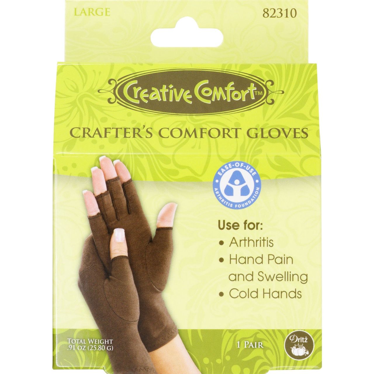 Creative Comfort Gloves - size large