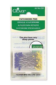 Patchwork Pins Glass Head 100 ct
