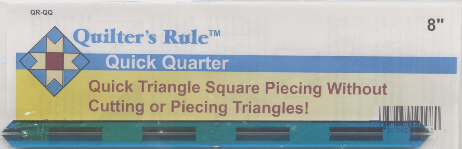 Quick Quarter Ruler 8"
