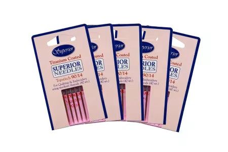 Superior Topstitch Machine Needles Size 90/14 5ct