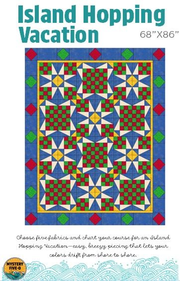 Island Hopping Quarterly Mystery Digital Pattern - Vacation