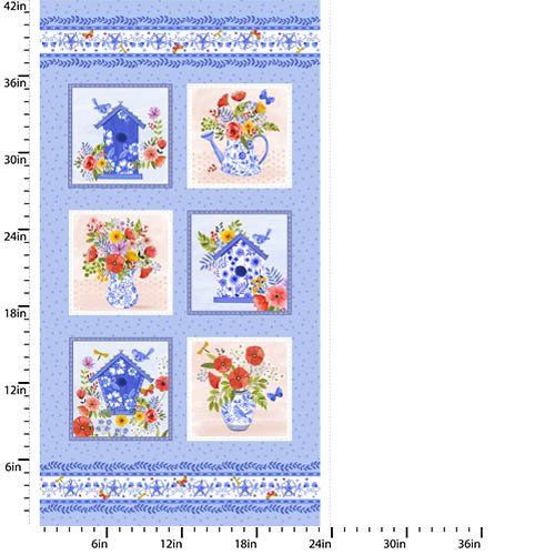 Buzzing Around The Garden - Panel