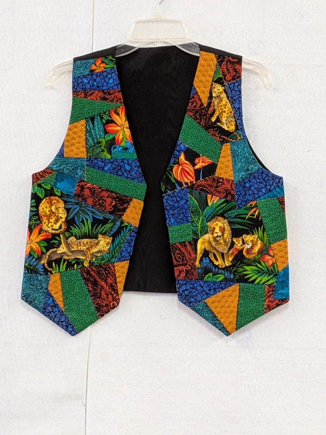 Quilted "Crazy" Vest - June
