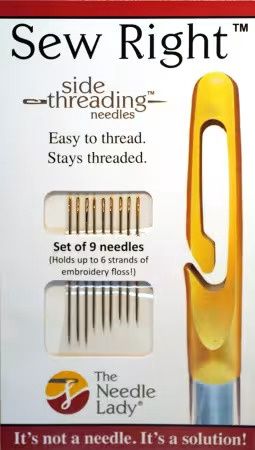 Side Threading Needles 9pc
