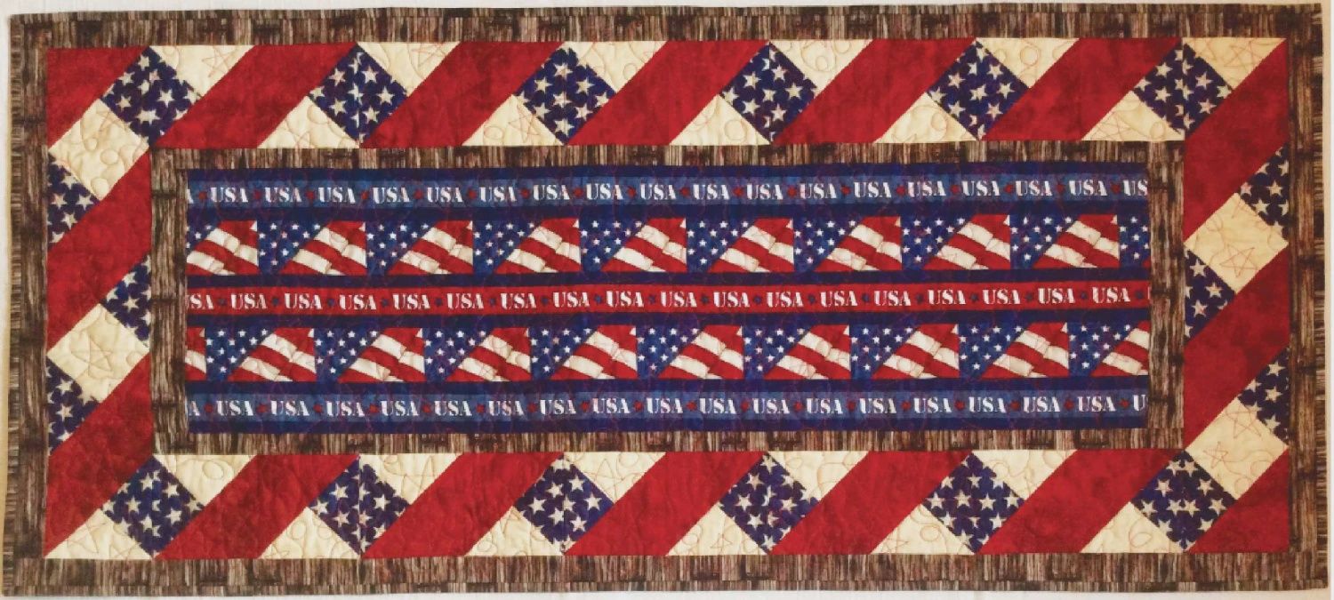American Honor Table Runner Pattern