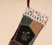 Crazy Quilted Christmas Stocking