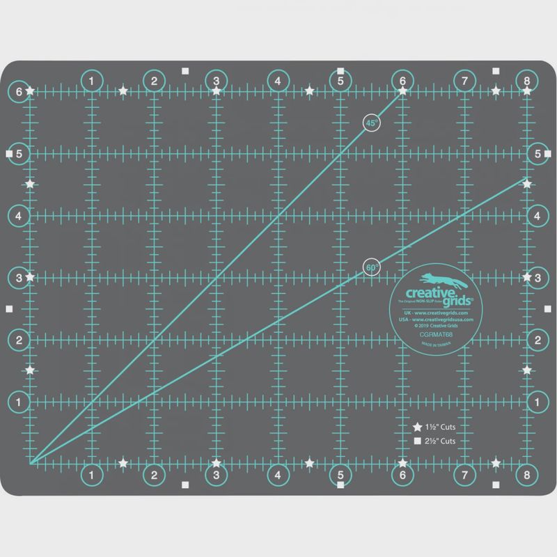 Creative Grids Rotary Cutting Mat 6" x 8"