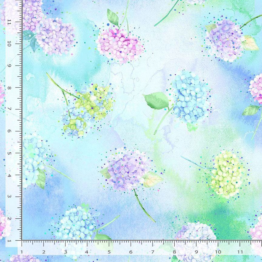Hydrangea Dream - Tossed Hydrangeas