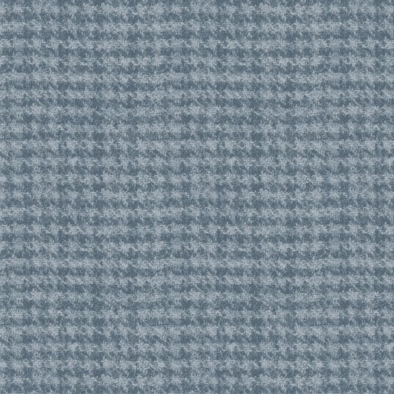 Flannel Woolies - Light Blue Houndstooth Plaid