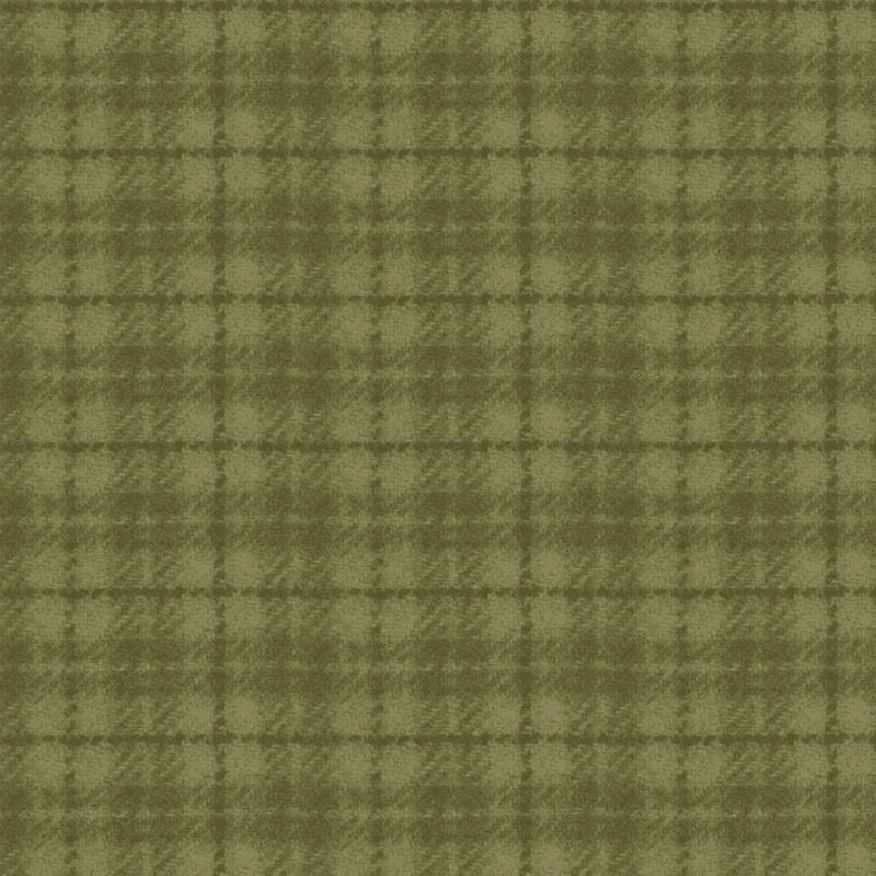 Flannel Woolies - Olive Green Plaid