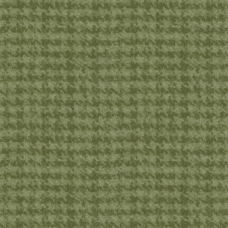 Flannel Woolies - Light Green Houndstooth Plaid
