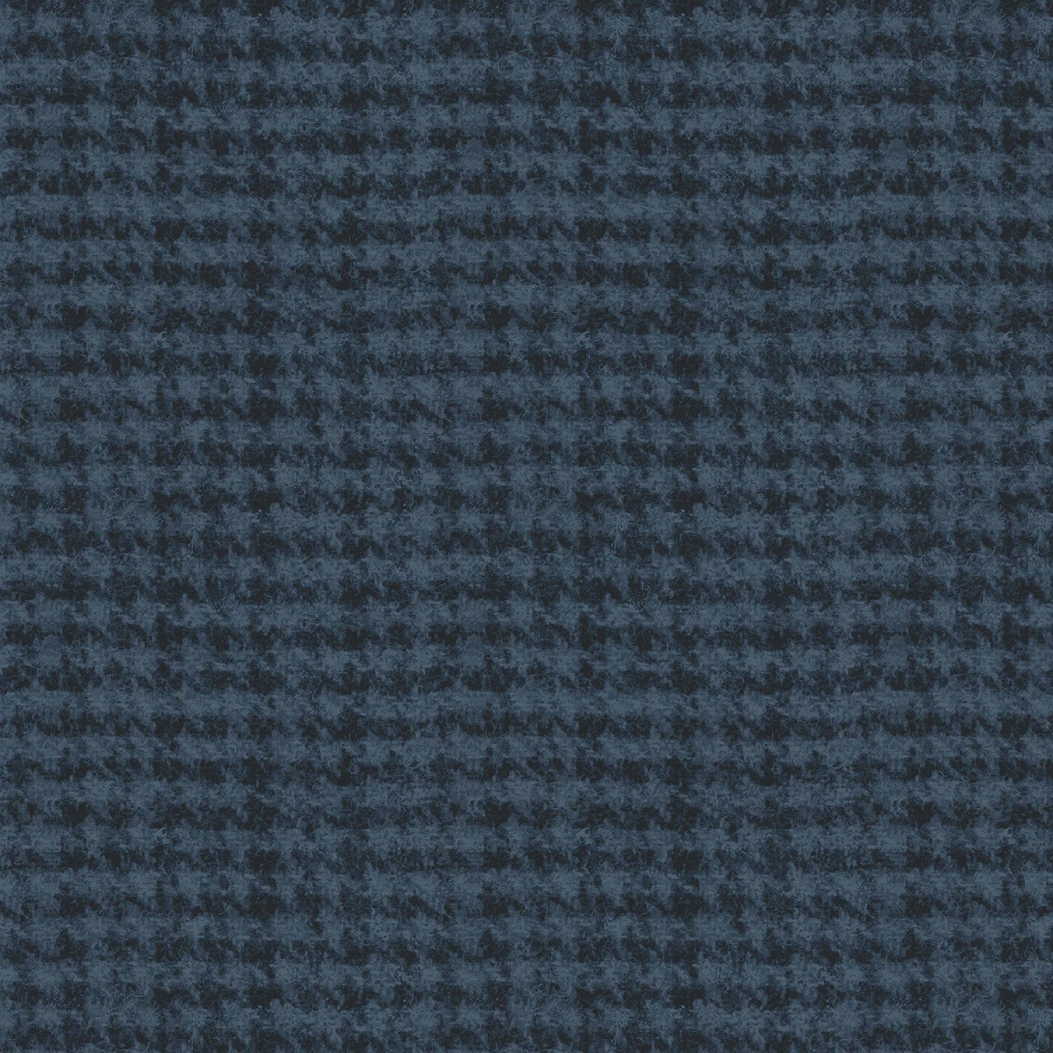Flannel Woolies - Blue Houndstooth Plaid