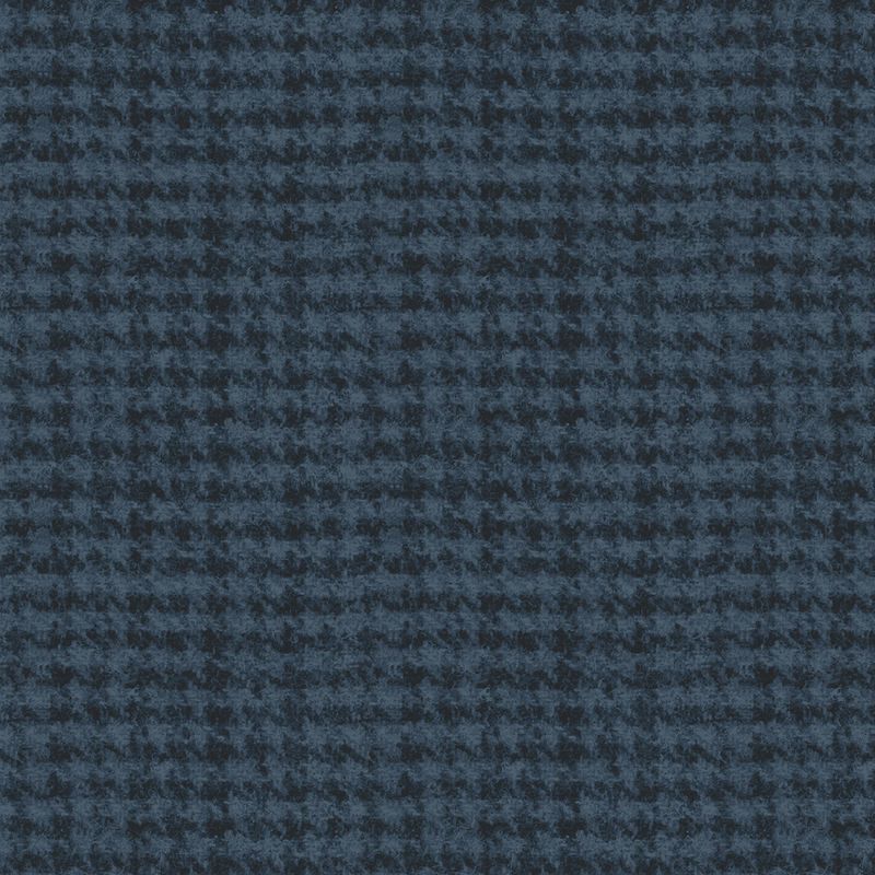 Flannel Woolies - Blue Houndstooth Plaid