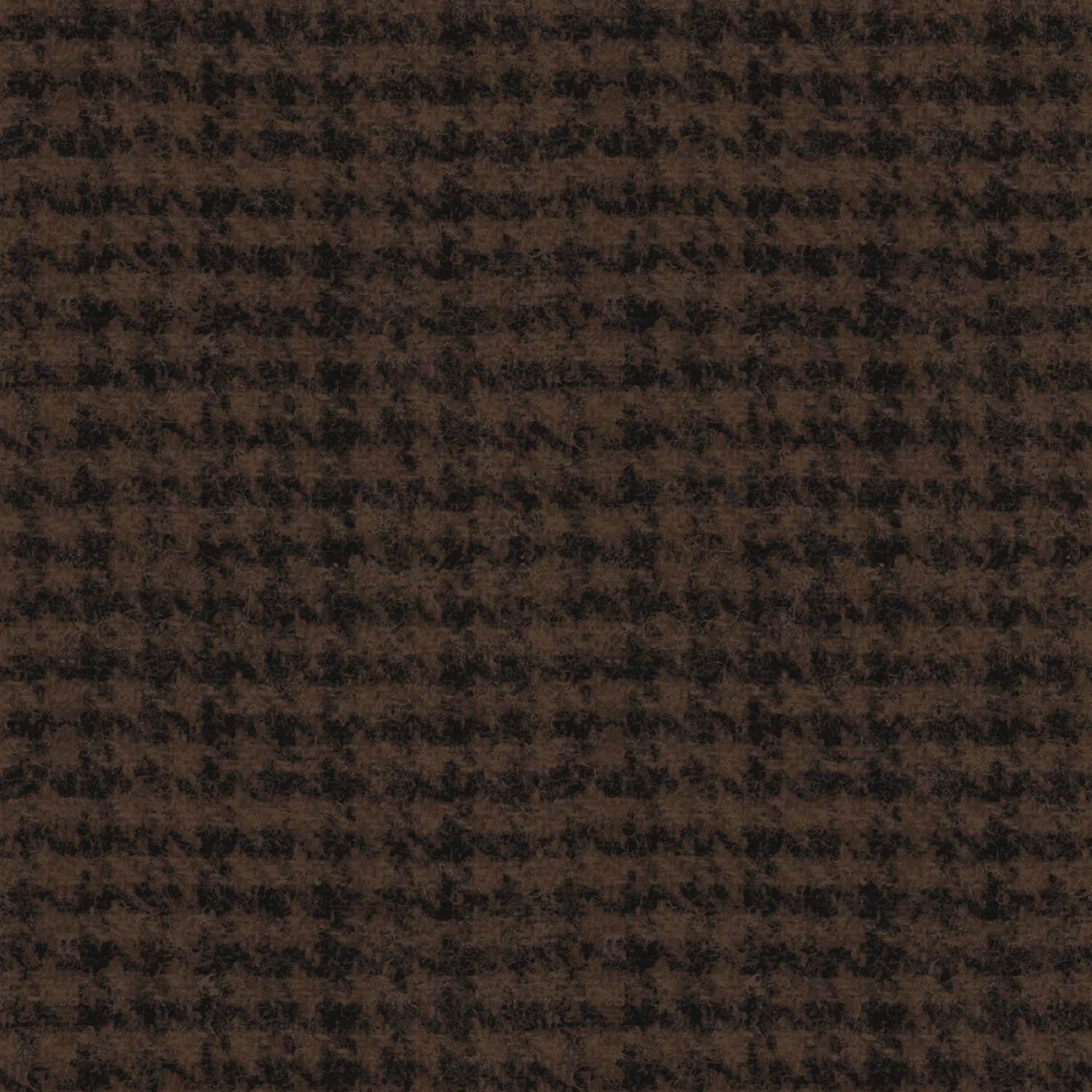 Flannel Woolies - Espresso Brown Houndstooth Plaid
