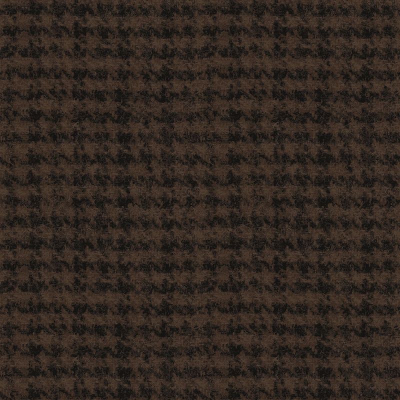 Flannel Woolies - Espresso Brown Houndstooth Plaid