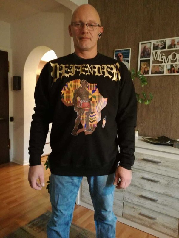 DEFENDER Men Pullover mit Swarovski Steinen