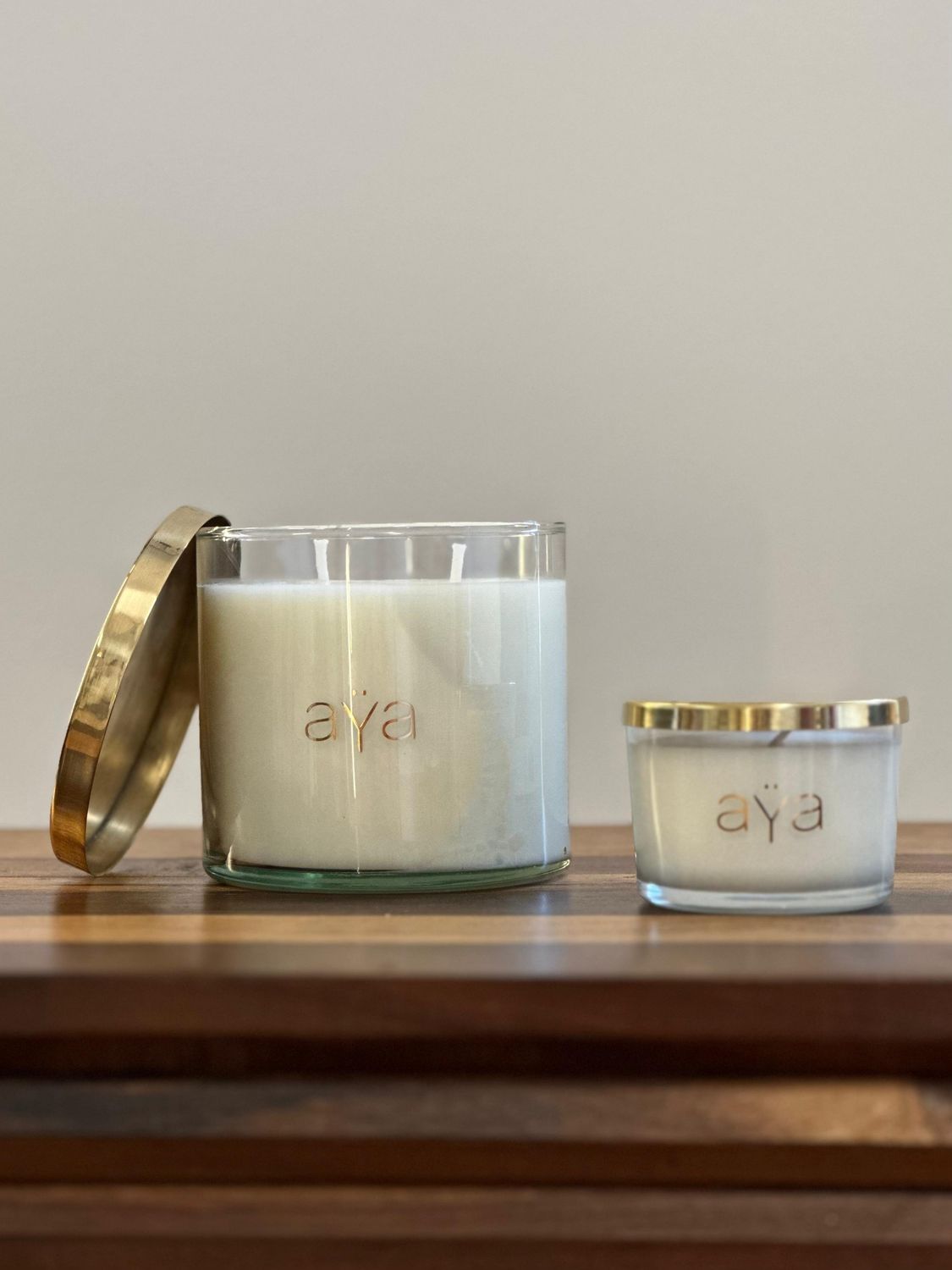 Amber Fig Scented Candle – Large