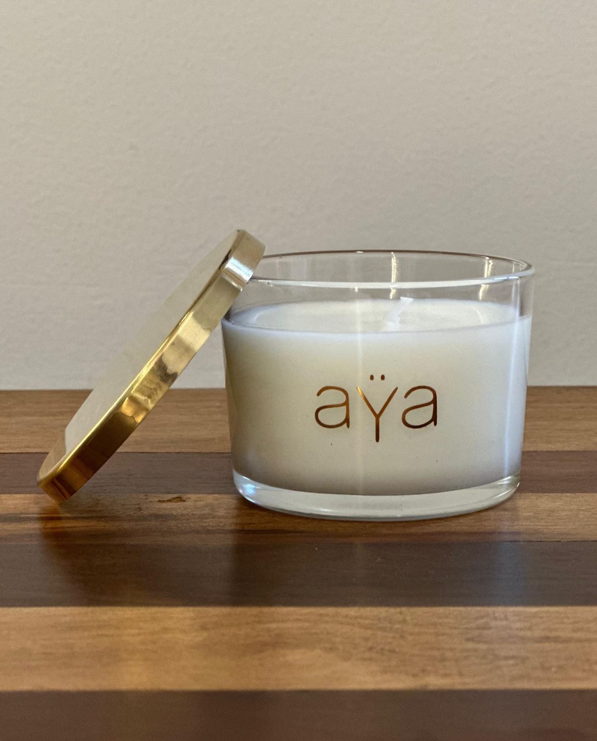 Amber Fig Scented Candle – Small