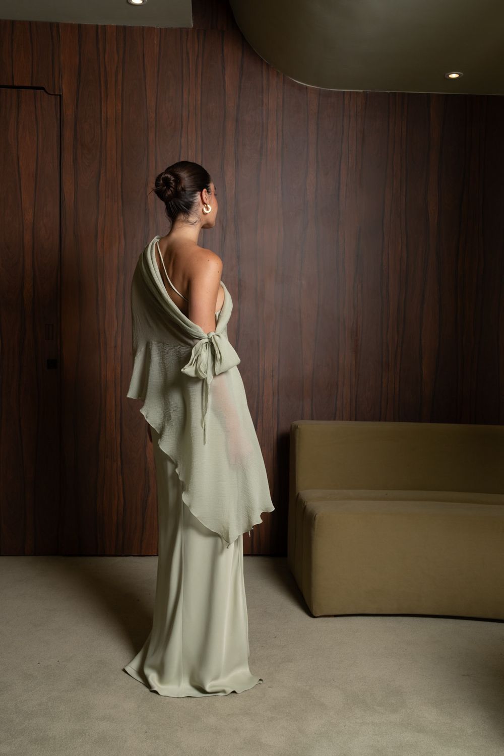 Mary Dress with Capelet