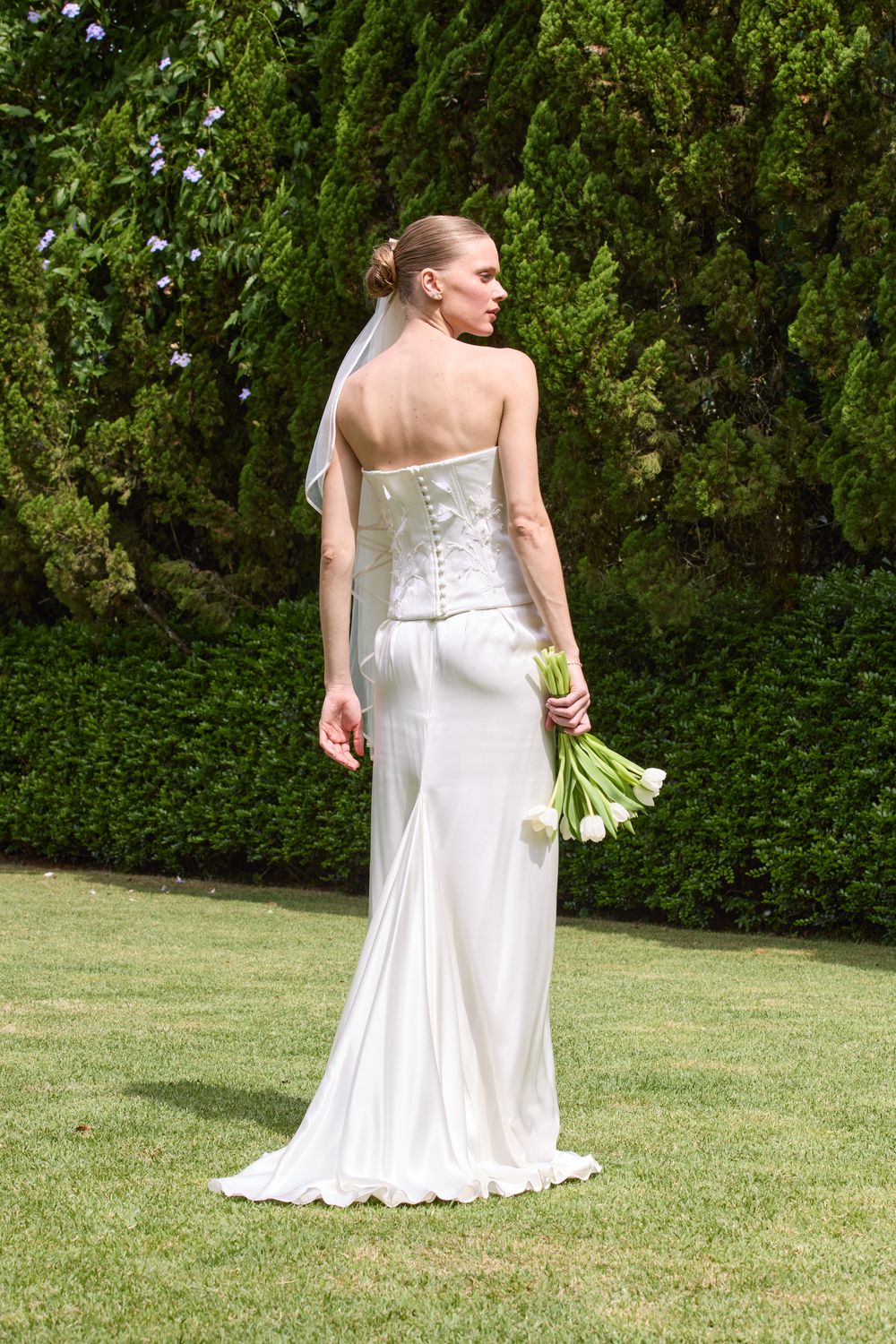 Lucia Embroidered Corset Top and Jaque Skirt