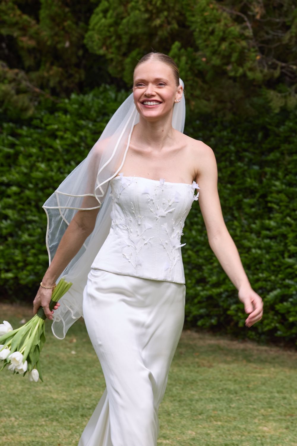 Lucia Embroidered Corset Top and Jaque Skirt