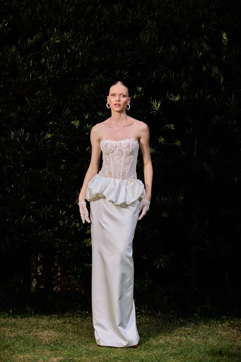 Rose Corset Top and Regina Peplum Skirt