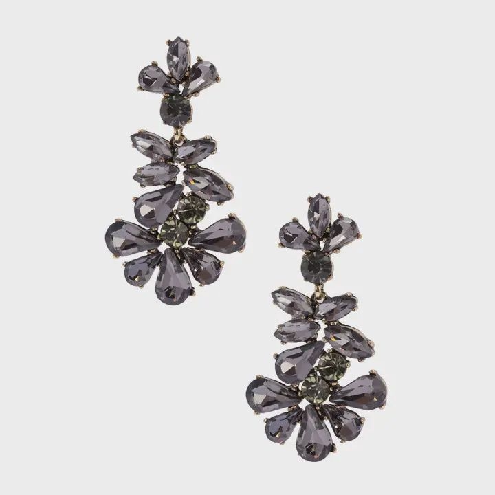 Crystal Clear Chandelier Earrings