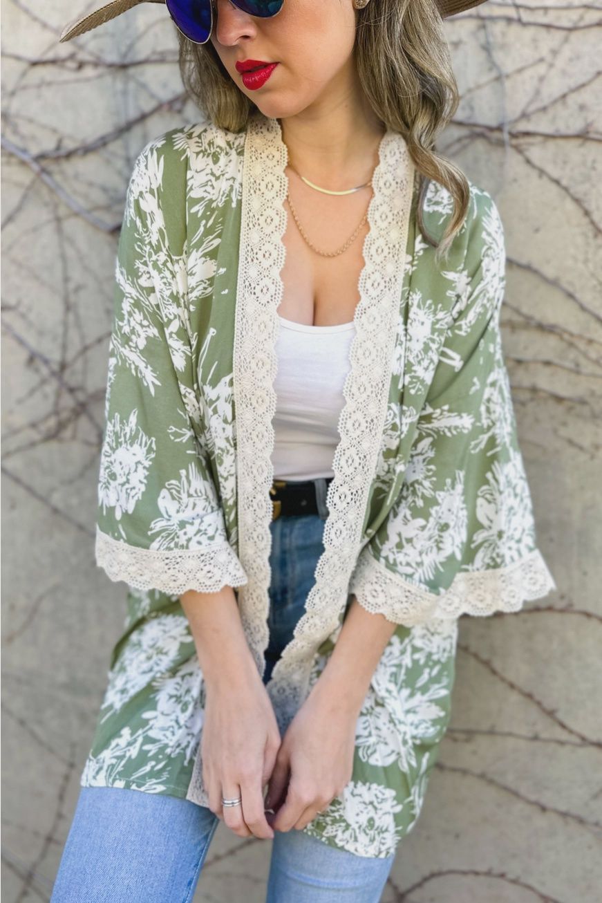 Olive Kimono
