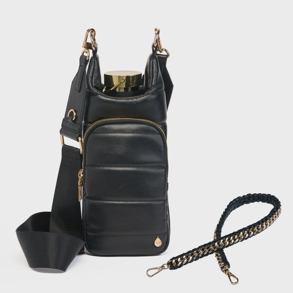 Black Vegan Leather HydroBag