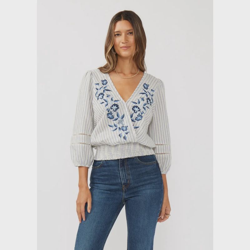 Embroidered Top