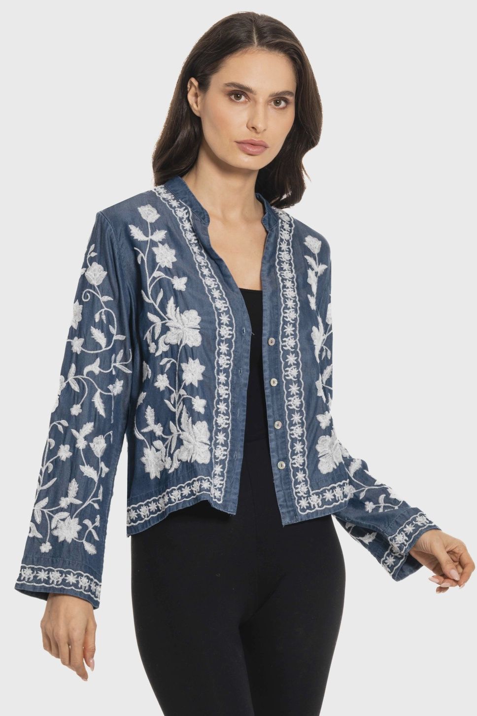 Embroidered Lightweight Jacket