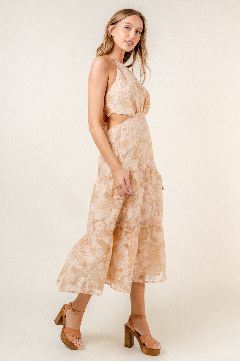 Floral Midi Dress