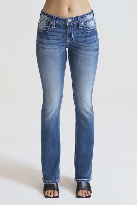 Miss Me 30&quot; Mid Rise Bootcut
