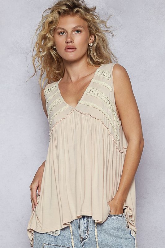 Babydoll Casual Knit Top