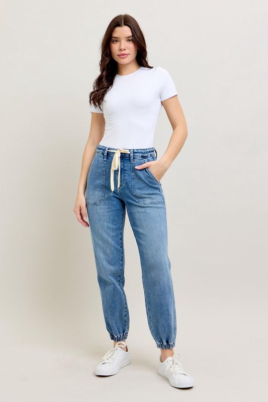 Judy Blue Highwaist Denim Jogger