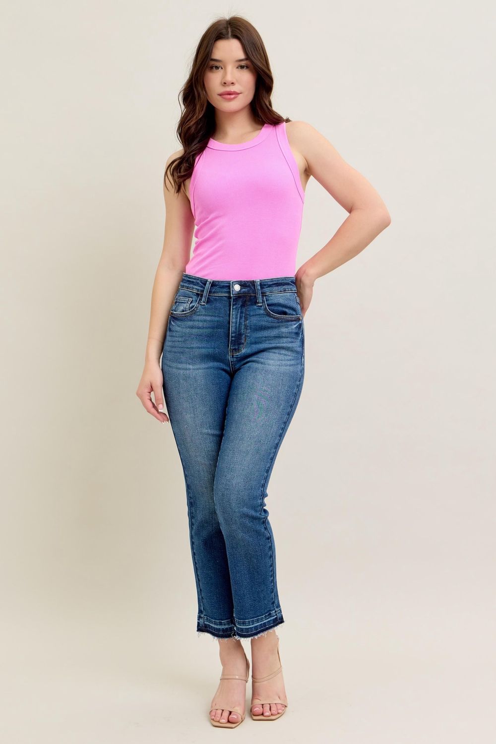 Judy Blue Highwaist Flare Capri