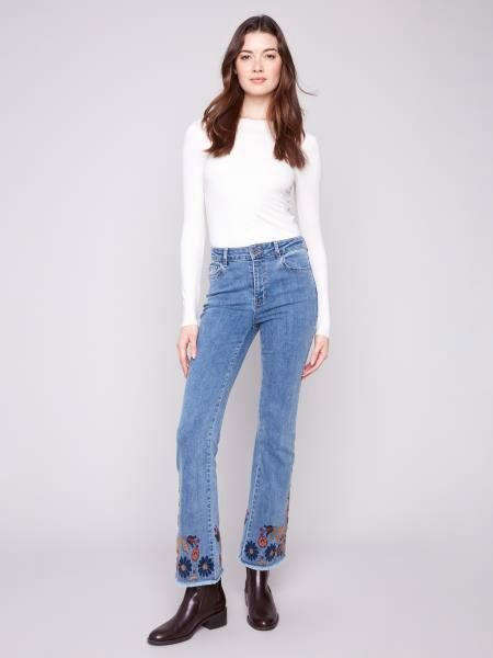 Charlie B. Flare LegStretch Denim