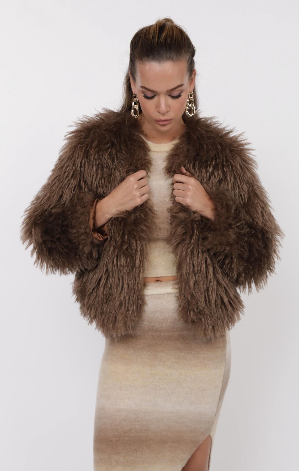 Vegan Fur Jacket