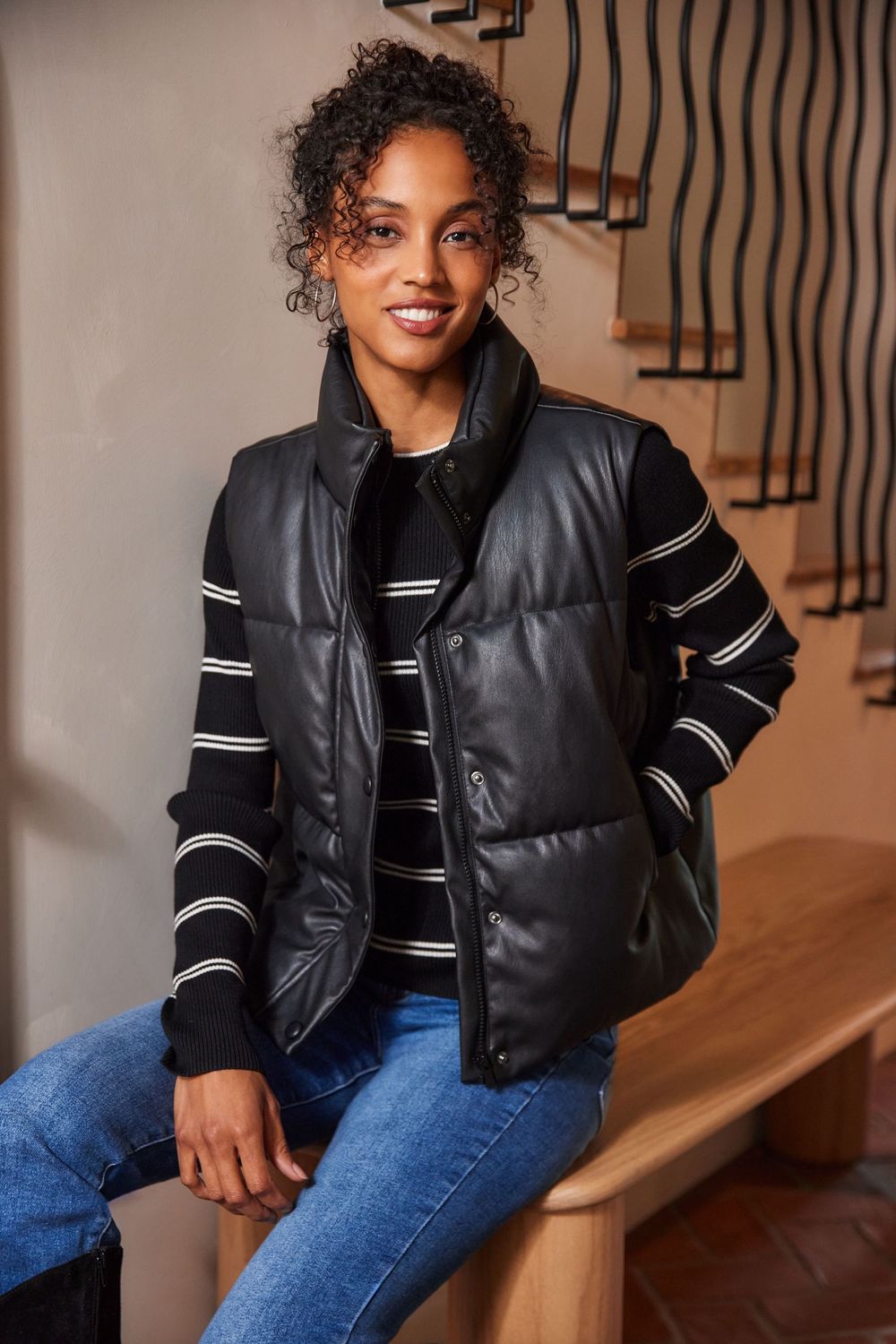Quilted Puffer Vest