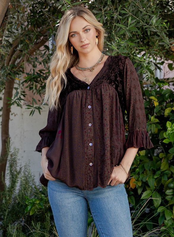 Vintage Boho Top