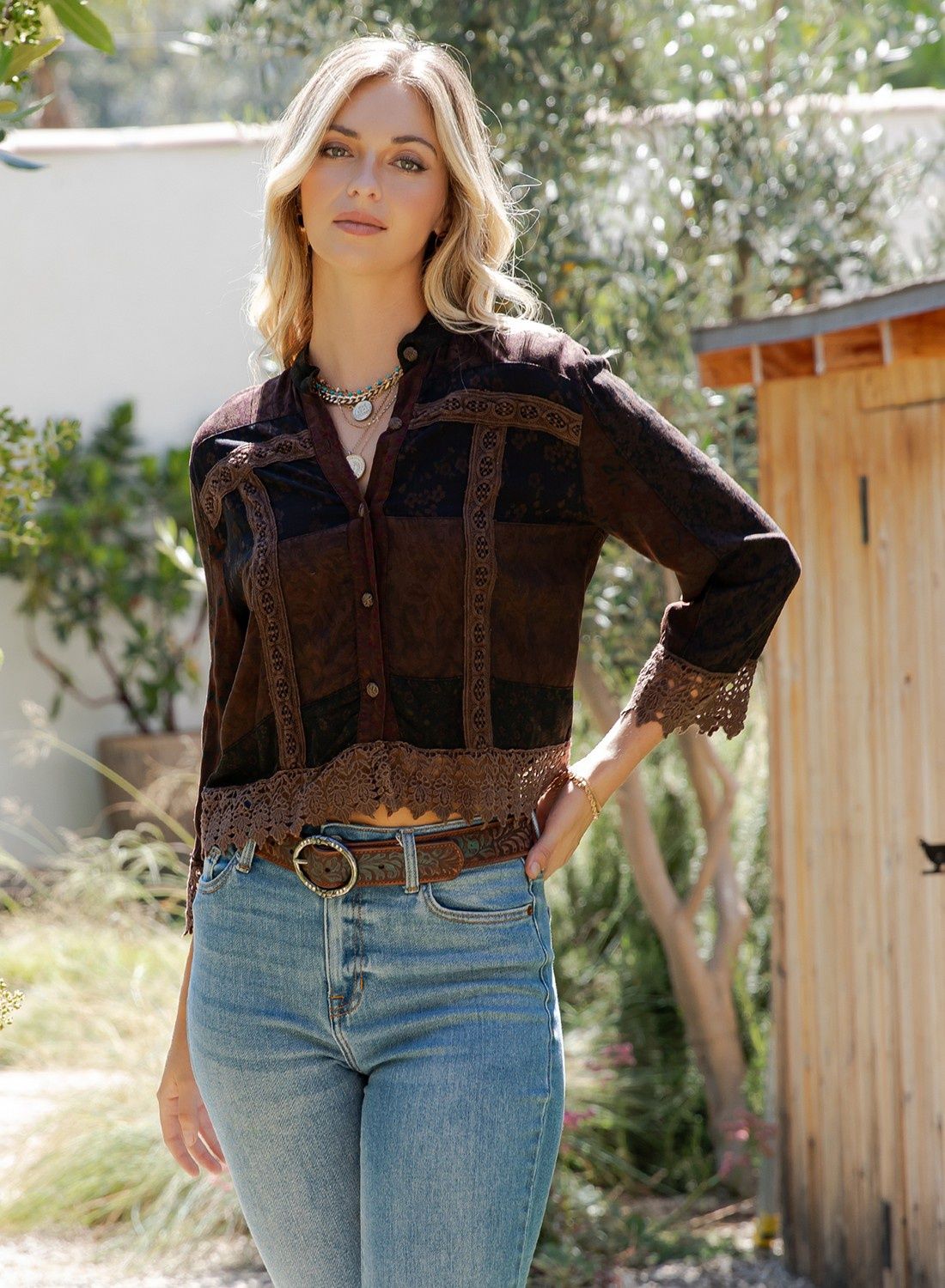 Boho Cropped Top