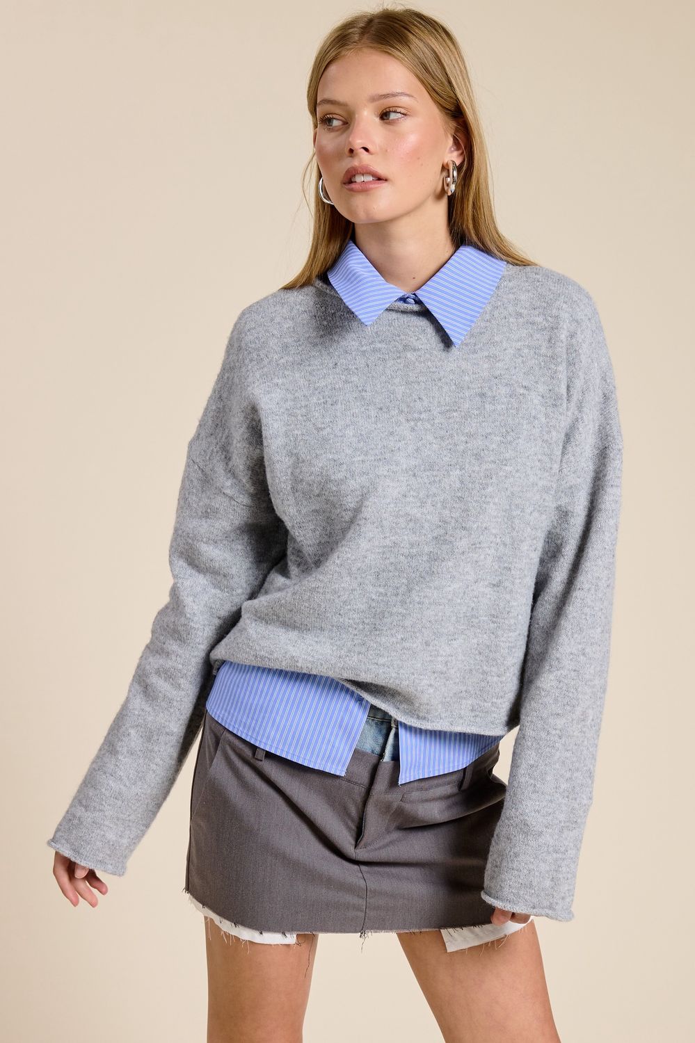 Essential Pullover Sweater Top
