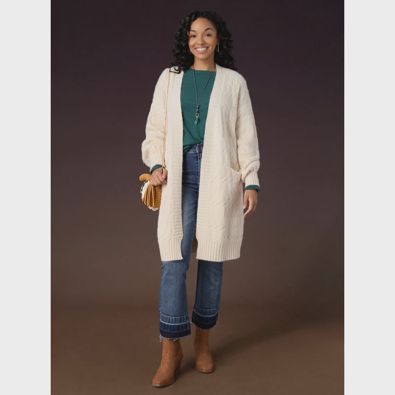 Summit Cable Knit Cardigan
