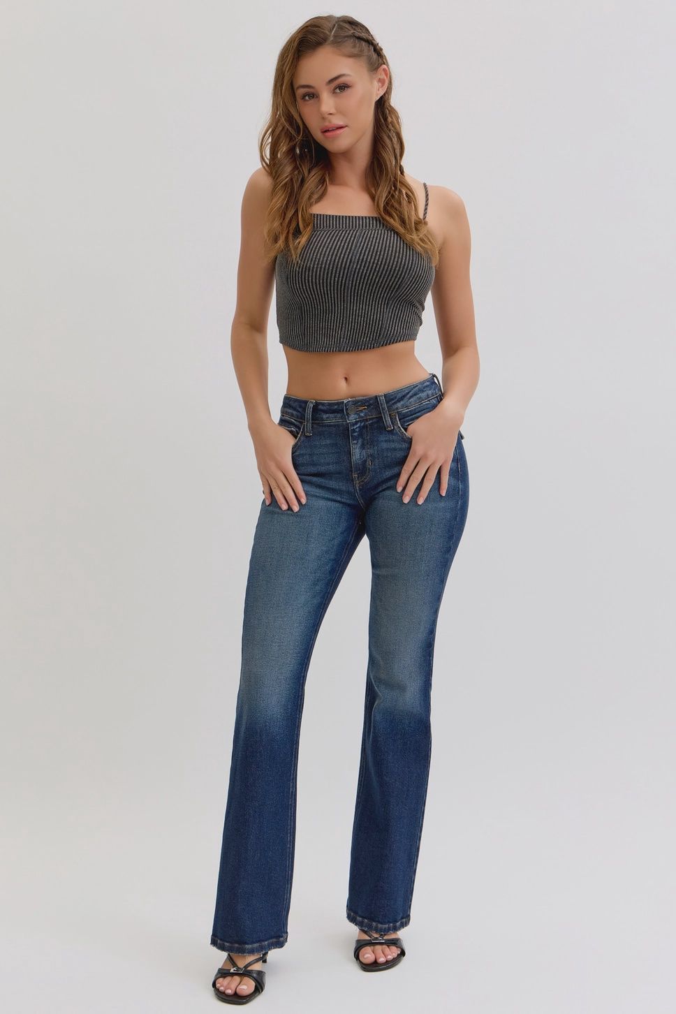 Cello Mid Rise Bootcut