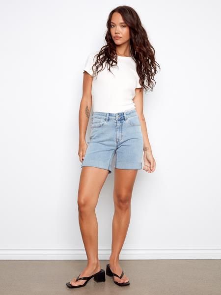 Charlie B. Stretch Denim Shorts