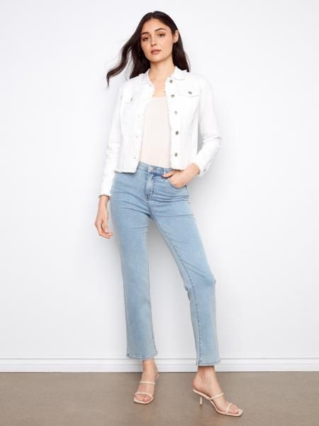 Charlie B. White Twill Jacket