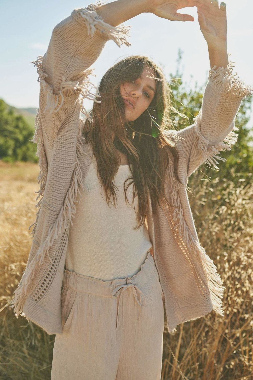 Mello Fringe Cardigan