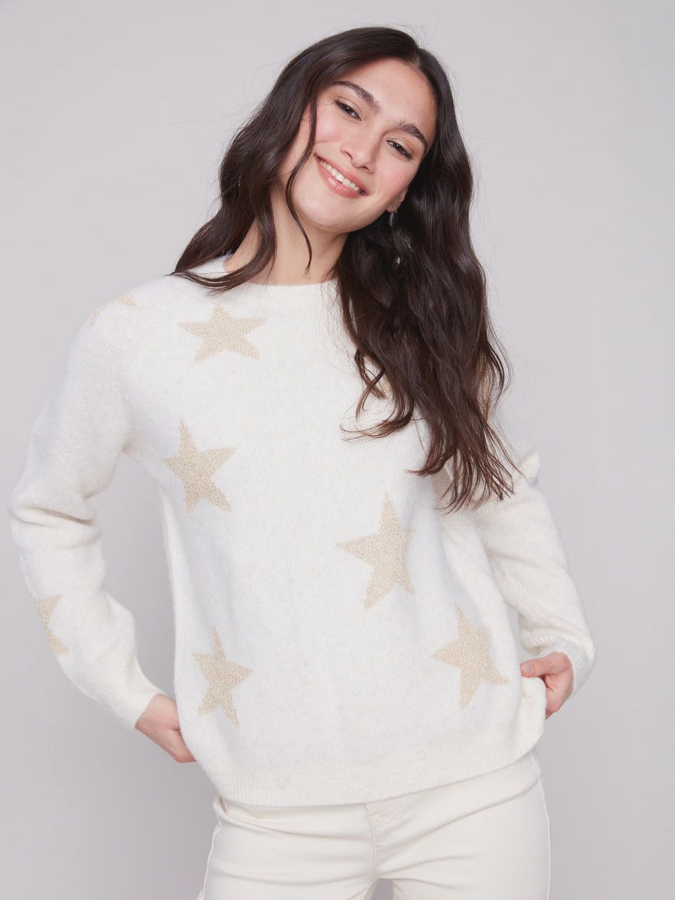 Star Jacquard Sweater